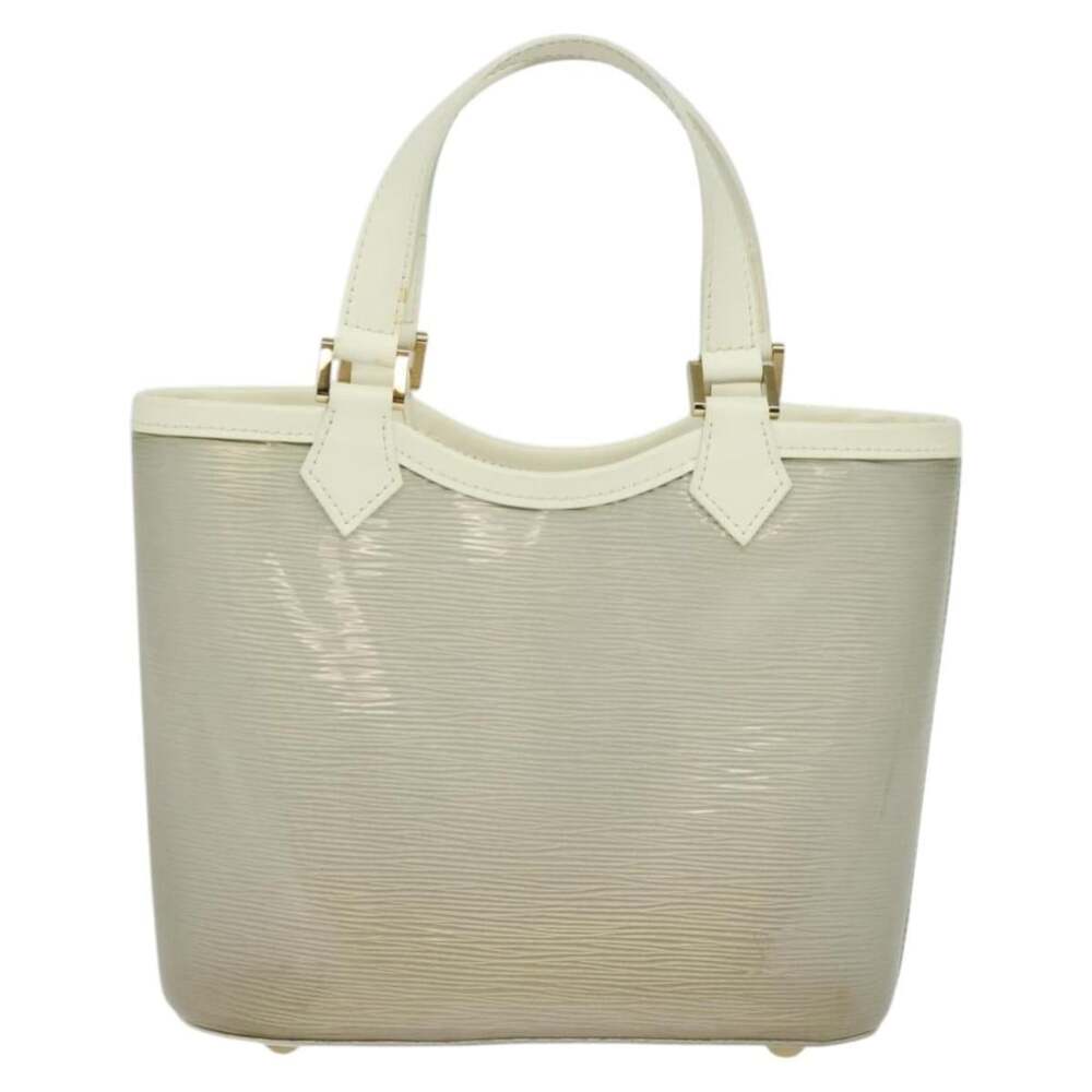 Louis Vuitton Epi Plage Mini Lagoon Bay Handbag White
